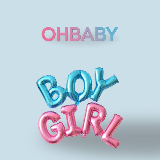 Boy Girl Balloon Birthday or Gender Party Baby Shower Decoration