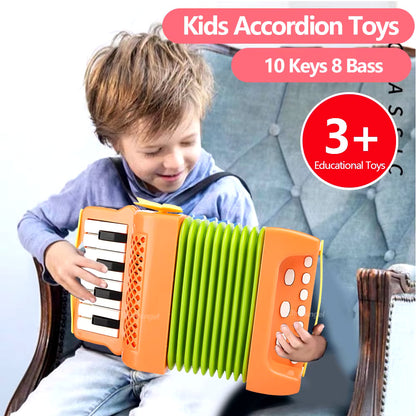 Accordion for Kids Musical Indoor and Outdoor Playing Musical Instrument Educational